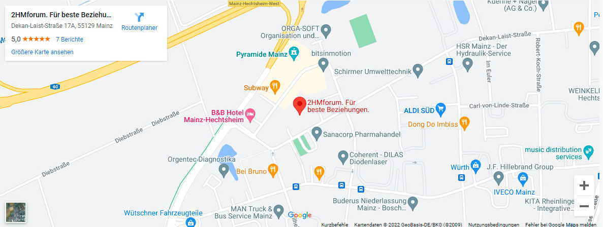 Weiterleitung zu Google Maps